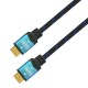 AISENS CABLE HDMI V2.0 PREMIUM ALTA VELOCIDAD / HEC 4K@60HZ 18GBPS, A/M-A/M, NEGRO/AZUL, 10M